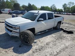 Salvage trucks for sale at Madisonville, TN auction: 2017 Chevrolet Silverado K1500 LT