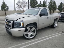 Salvage trucks for sale at Rancho Cucamonga, CA auction: 2009 Chevrolet Silverado C1500
