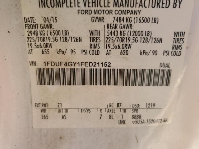 2015 Ford F450 Super Duty