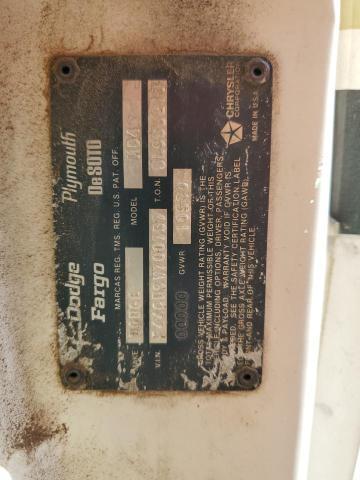 1979 Dodge Mtrhome