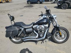 Salvage motorcycles for sale at Pennsburg, PA auction: 2013 Harley-Davidson Fxdf Dyna FAT BOB