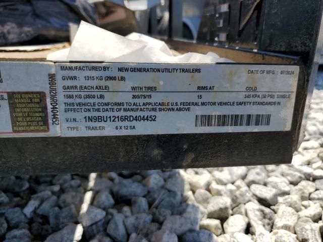 2024 Other 2024 New Generation Utility Trailer