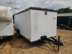 Salvage trucks for sale at Chatham, VA auction: 1990 Wells Cargo Enclosed Cargo Trailer