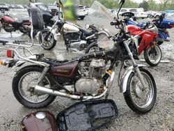 Salvage motorcycles for sale at Spartanburg, SC auction: 1982 Honda CM450 E