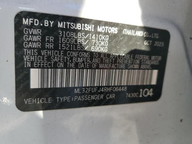 2024 Mitsubishi Mirage G4 ES