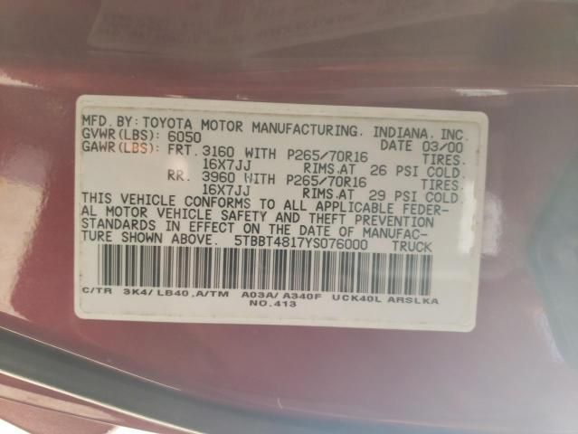 2000 Toyota Tundra Access Cab Limited
