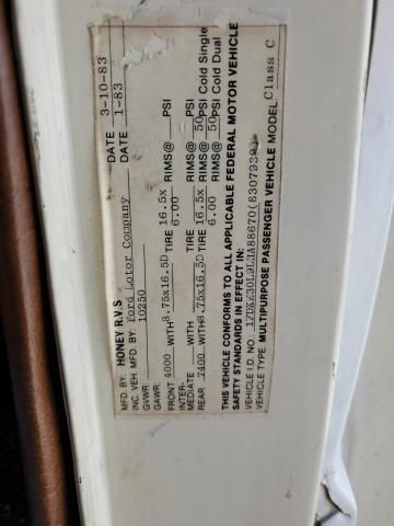 1983 Ford Econoline E350 Cutaway Van