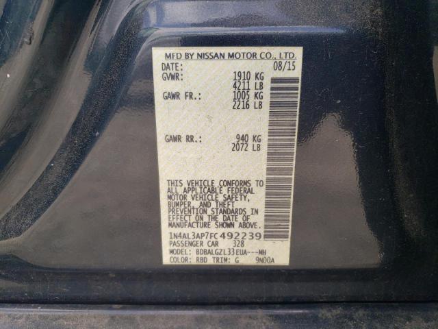 2015 Nissan Altima 2.5