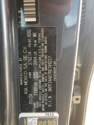2024 KIA Forte LX