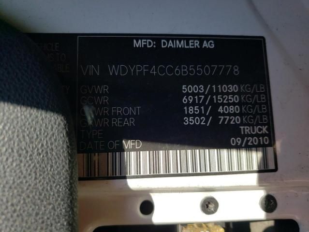 2011 Freightliner Sprinter 3500