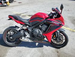 Salvage motorcycles for sale at Las Vegas, NV auction: 2023 Honda CBR650 RA