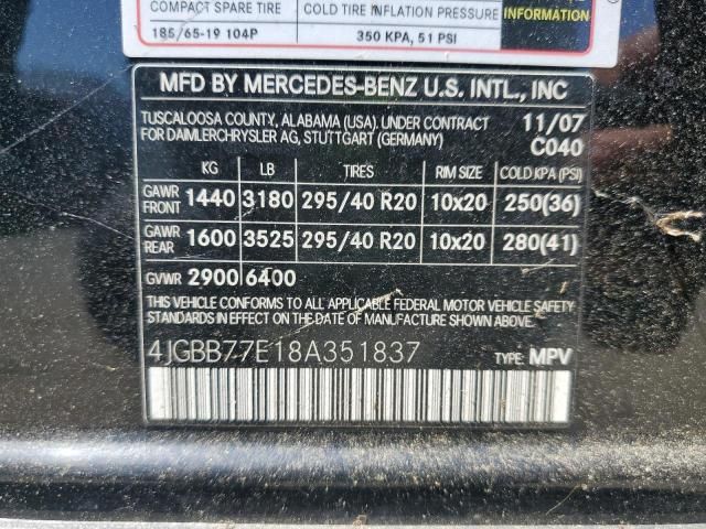 2008 Mercedes-Benz ML 63 AMG