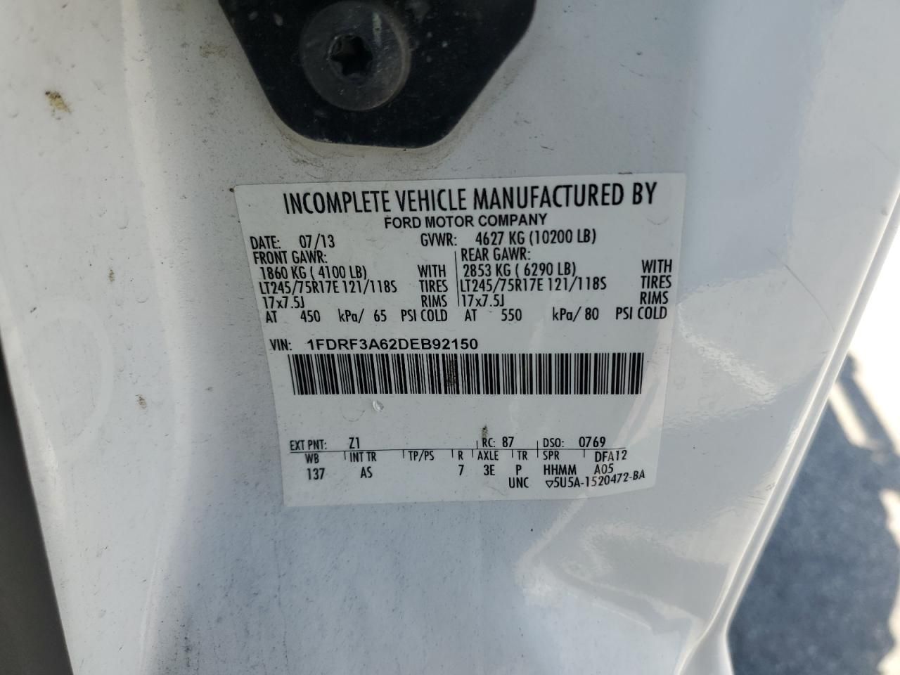 2013 Ford F350 Super Duty