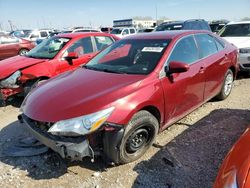 Toyota Camry salvage cars for sale: 2016 Toyota Camry LE