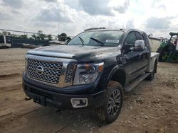 Salvage trucks for sale at Sikeston, MO auction: 2016 Nissan Titan XD SL