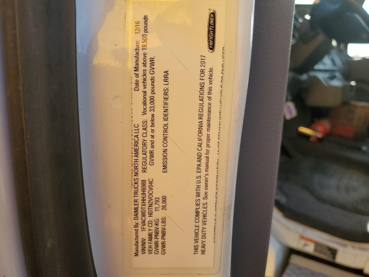 2017 Freightliner M2 106 MED