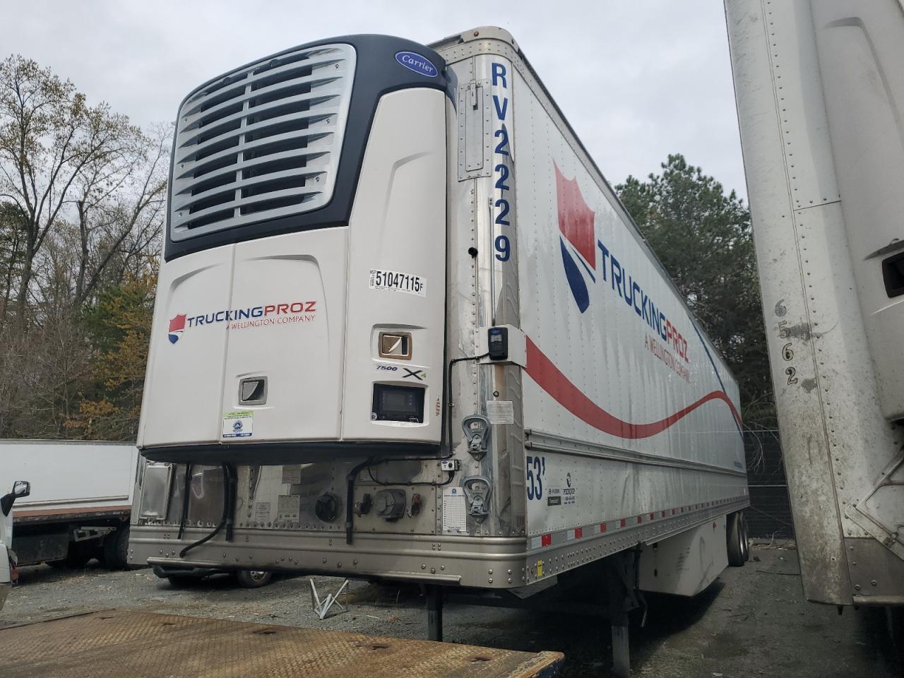 2023 Hyundai Translead VR2530152-AS Refrigerated Van Trailer