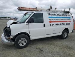 Chevrolet salvage cars for sale: 2014 Chevrolet Express G2500