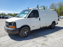 Salvage trucks for sale at Ellwood City, PA auction: 2006 Chevrolet Express G2500