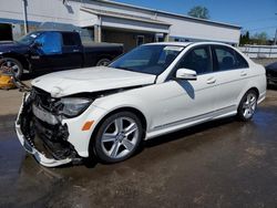 Mercedes-Benz salvage cars for sale: 2011 Mercedes-Benz C 300 4matic