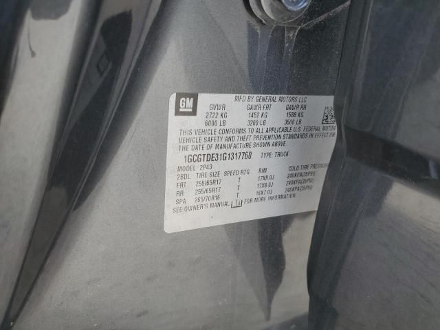 2016 Chevrolet Colorado Z71
