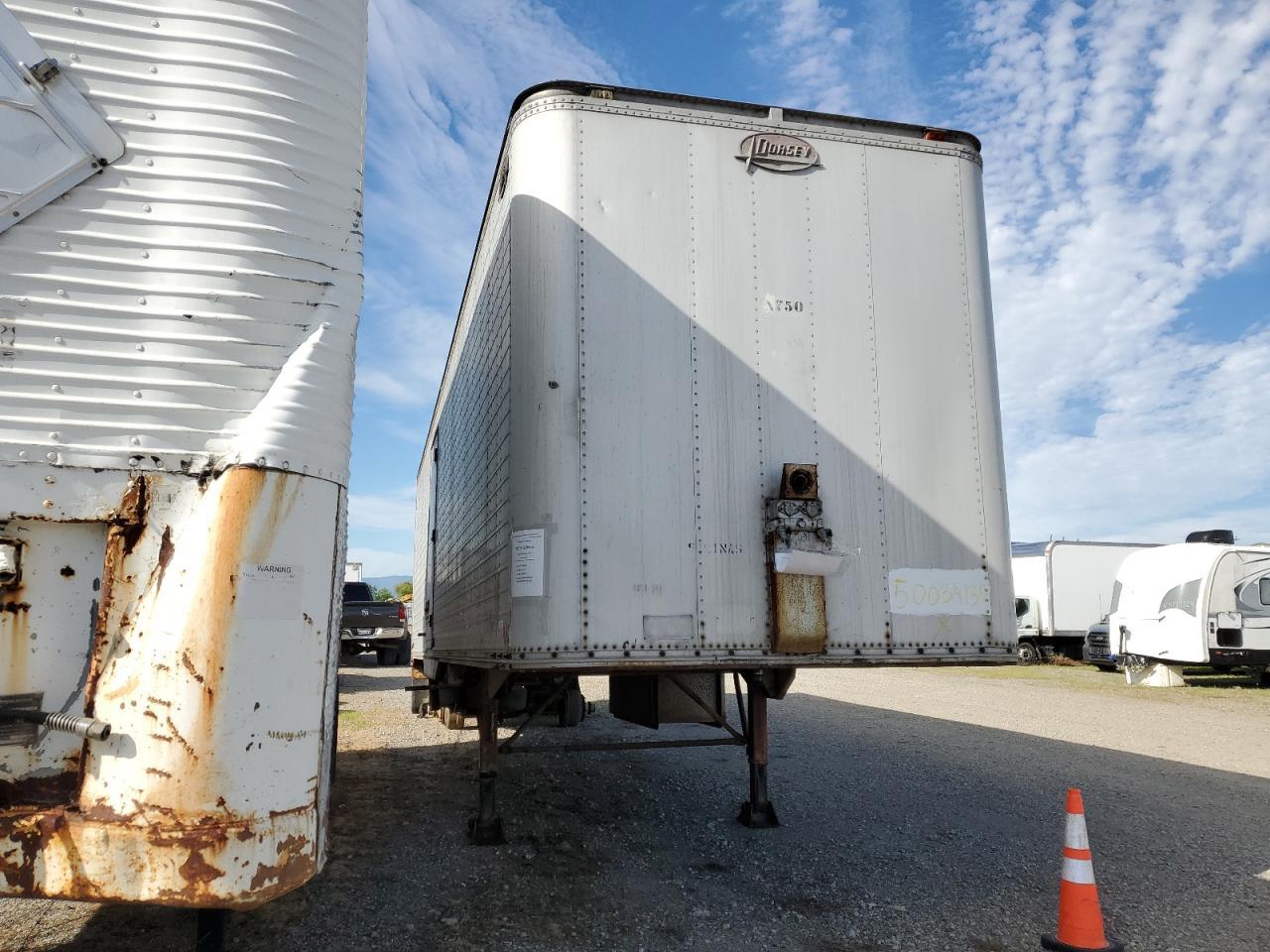 1999 Dorsey DRY Van Trailer