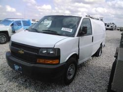 Salvage trucks for sale at Taylor, TX auction: 2024 Chevrolet Express G2500