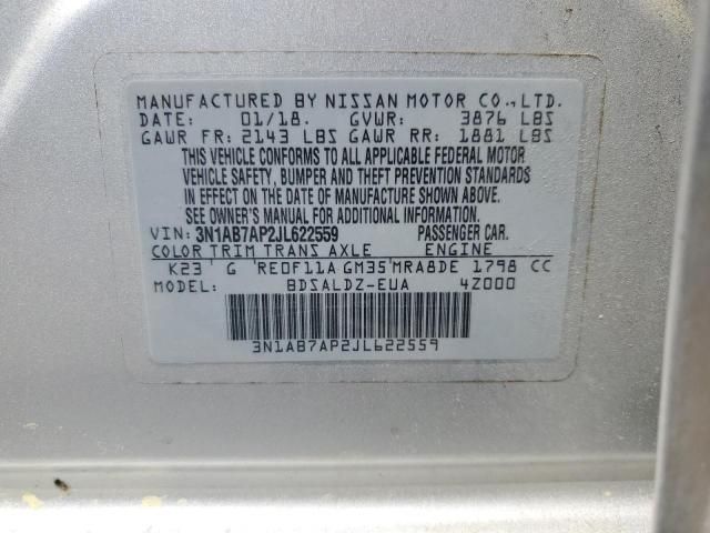 2018 Nissan Sentra S