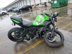 Salvage motorcycles for sale at Louisville, KY auction: 2022 Kawasaki EX650 N
