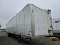 Salvage trucks for sale at Dyer, IN auction: 2025 Wabash DRY Van Trailer
