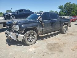 Salvage trucks for sale at Shreveport, LA auction: 2015 GMC Sierra K1500 SLE