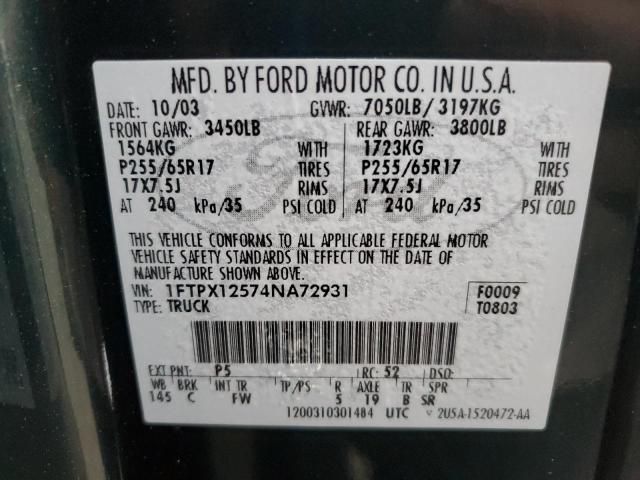 2004 Ford F150