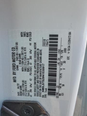 2022 Ford Transit Connect XL