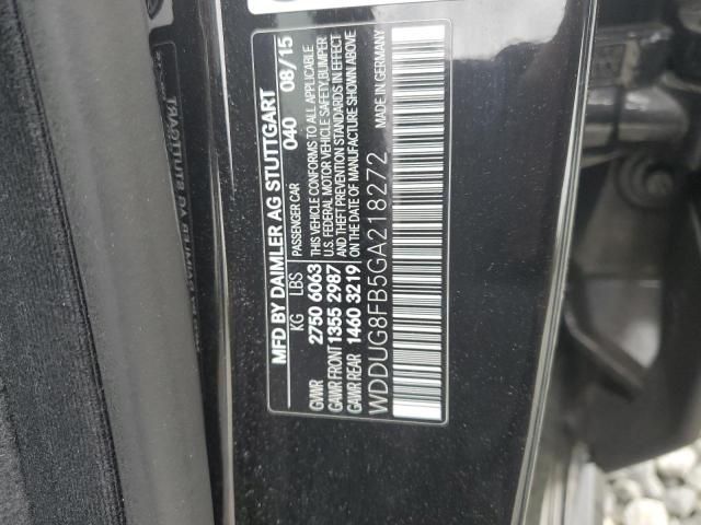 2016 Mercedes-Benz S 550 4matic