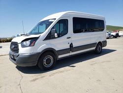 Salvage trucks for sale at Sacramento, CA auction: 2018 Ford Transit T-350