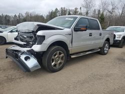 Ford salvage cars for sale: 2014 Ford F150 Supercrew