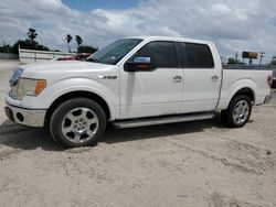 Salvage trucks for sale at Mercedes, TX auction: 2010 Ford F150 Supercrew