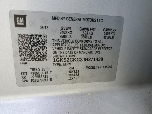 2018 GMC Yukon XL K1500 SLT