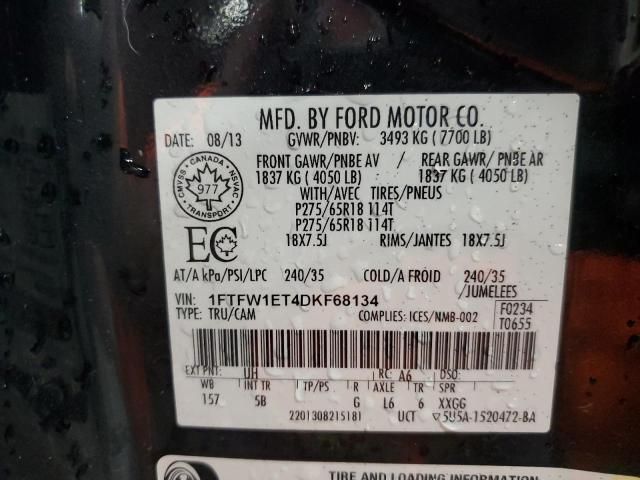 2013 Ford F150 Supercrew