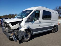 Salvage trucks for sale at Brookhaven, NY auction: 2019 Ford Transit T-250