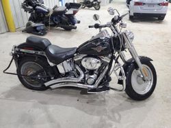 Salvage motorcycles for sale at Lawrenceburg, KY auction: 2004 Harley-Davidson Flstf