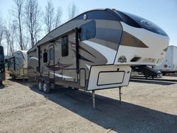 Salvage trucks for sale at Davison, MI auction: 2015 Keystone 2015 Dutchman Cougar