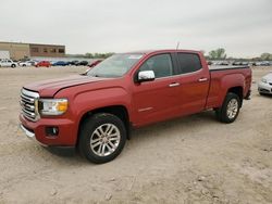Salvage trucks for sale at Kansas City, KS auction: 2016 GMC Canyon SLT