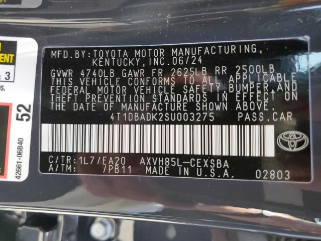 2025 Toyota Camry XSE