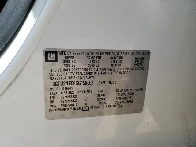 2016 GMC Sierra K1500 SLT
