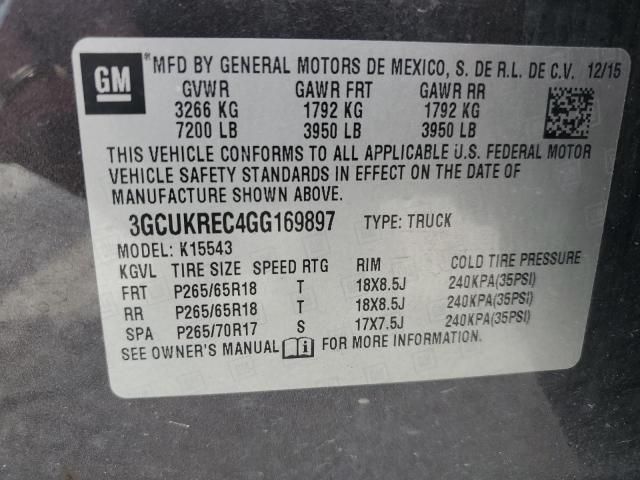 2016 Chevrolet Silverado K1500 LT