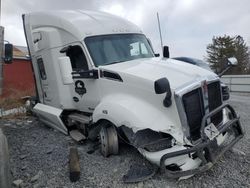 Salvage trucks for sale at Albany, NY auction: 2021 Kenworth T680 Semi Truck