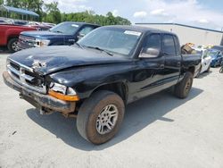 2003 Dodge Dakota Quad Sport en venta en Spartanburg, SC