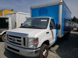 Salvage trucks for sale at Graham, WA auction: 2018 Ford Econoline E450 Super Duty Cutaway Van