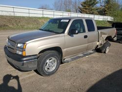 Salvage trucks for sale at Davison, MI auction: 2004 Chevrolet Silverado K1500